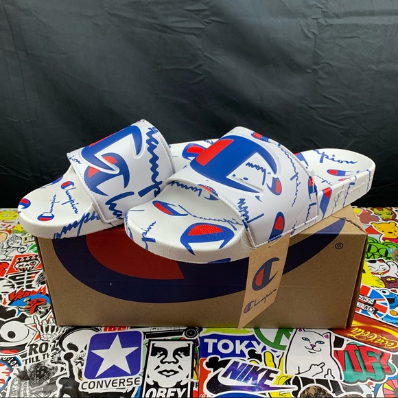 Champion Other - Champion IPO Logo Wraped Mens Slides